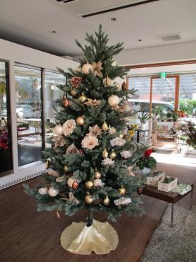 2015 Christmas　tree　＆　wreath｜「木下花店」　（岡山県新見市の花キューピット加盟店 花屋）のブログ