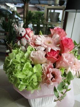御祝アレンジメント｜「木下花店」　（岡山県新見市の花キューピット加盟店 花屋）のブログ